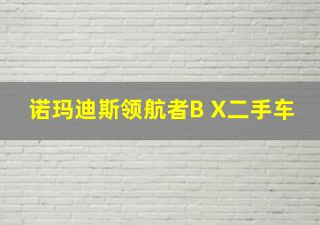 诺玛迪斯领航者B X二手车